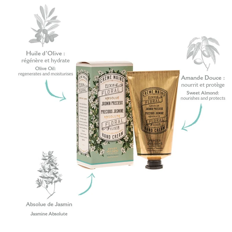 Crème pour les mains - Jasmin Précieux 75ml