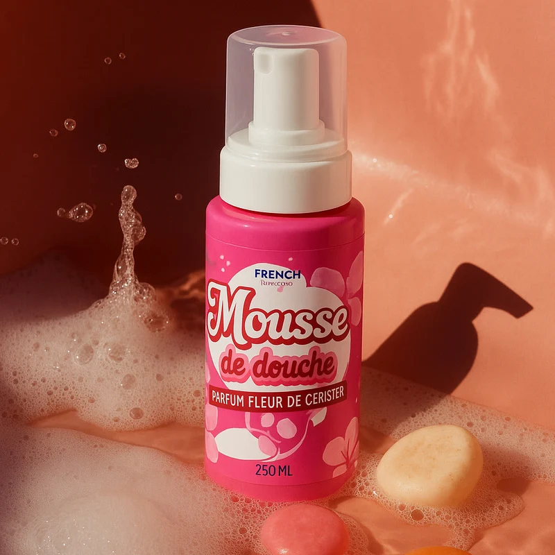 Mousse de douche fleur de cerisier