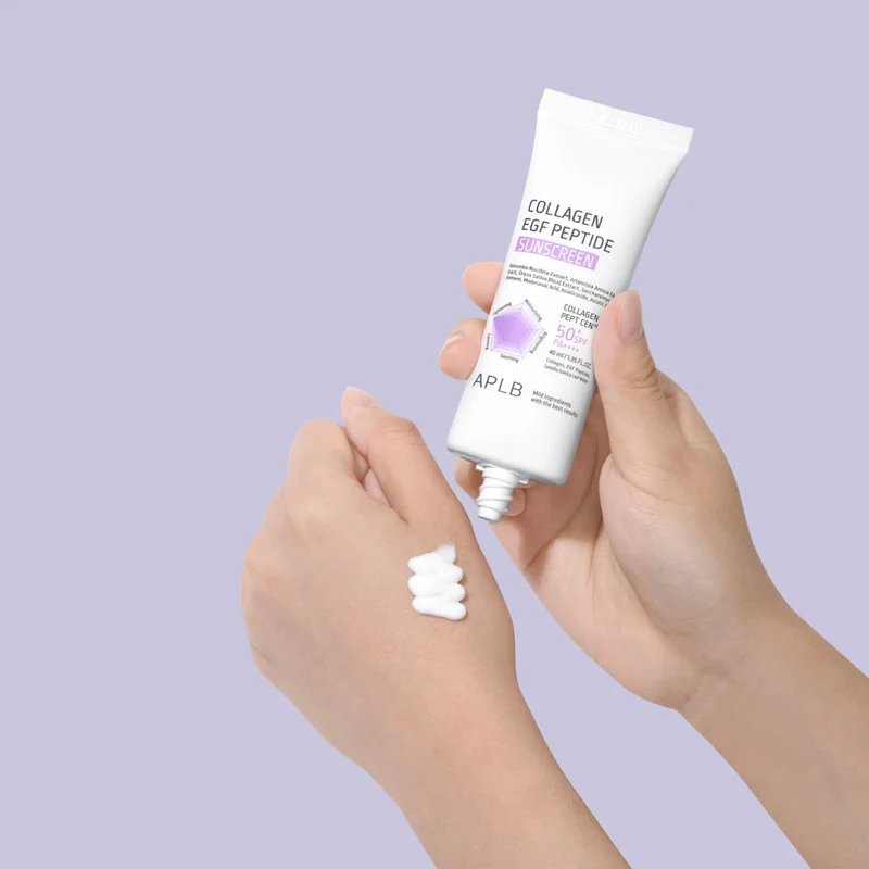 Crème Solaire SPF50+ Collagène EGF Peptides