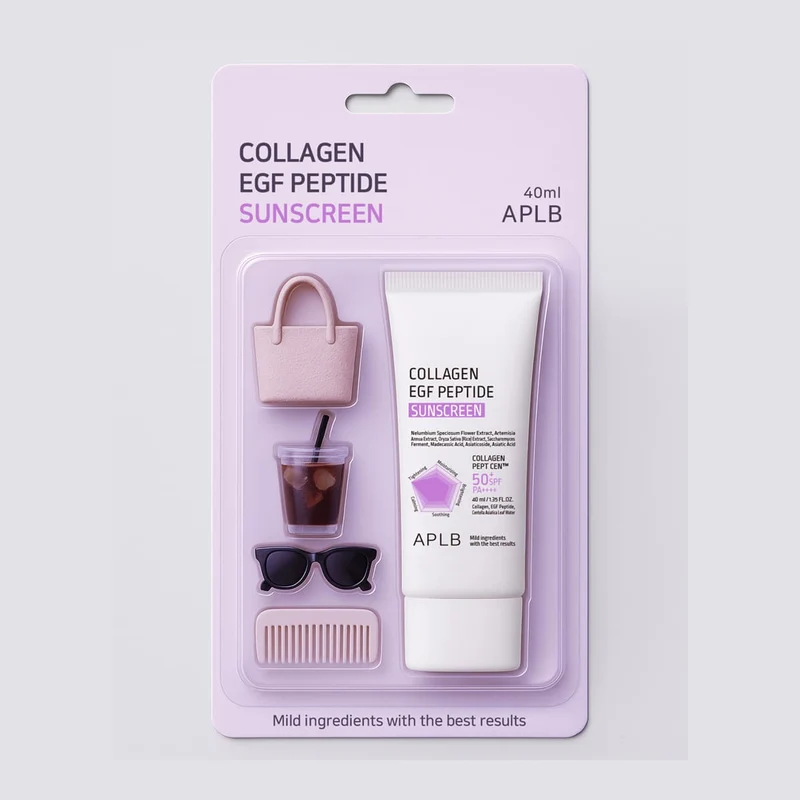 Crème Solaire SPF50+ Collagène EGF Peptides