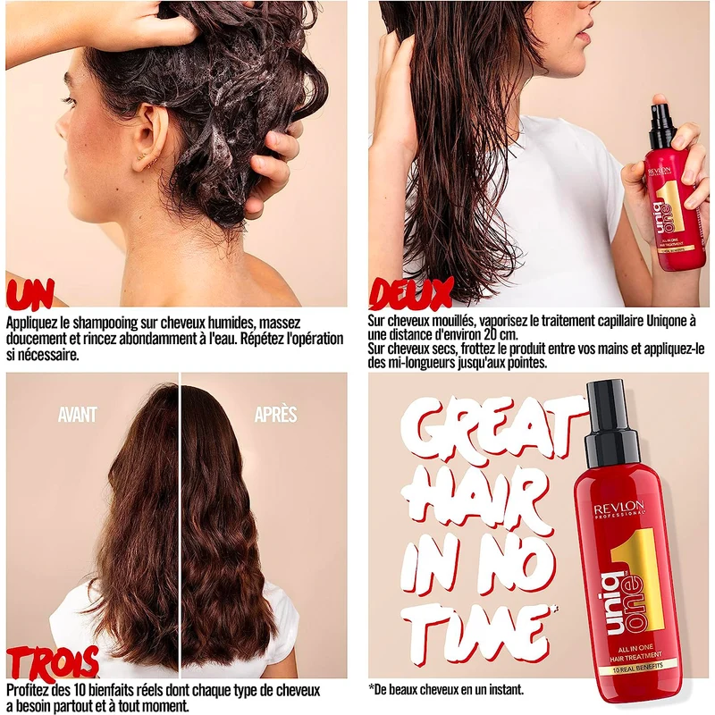 Duo Shampoing + Spray Revlon Uniq One