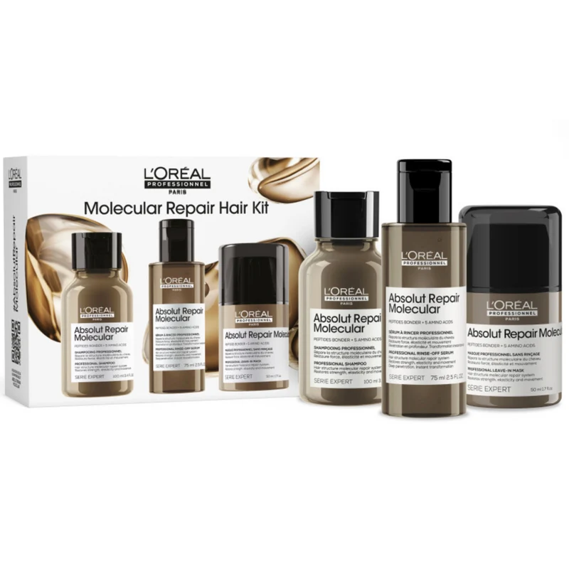 Coffret Découverte Absolut Repair Molecular L'Oréal Professionnel