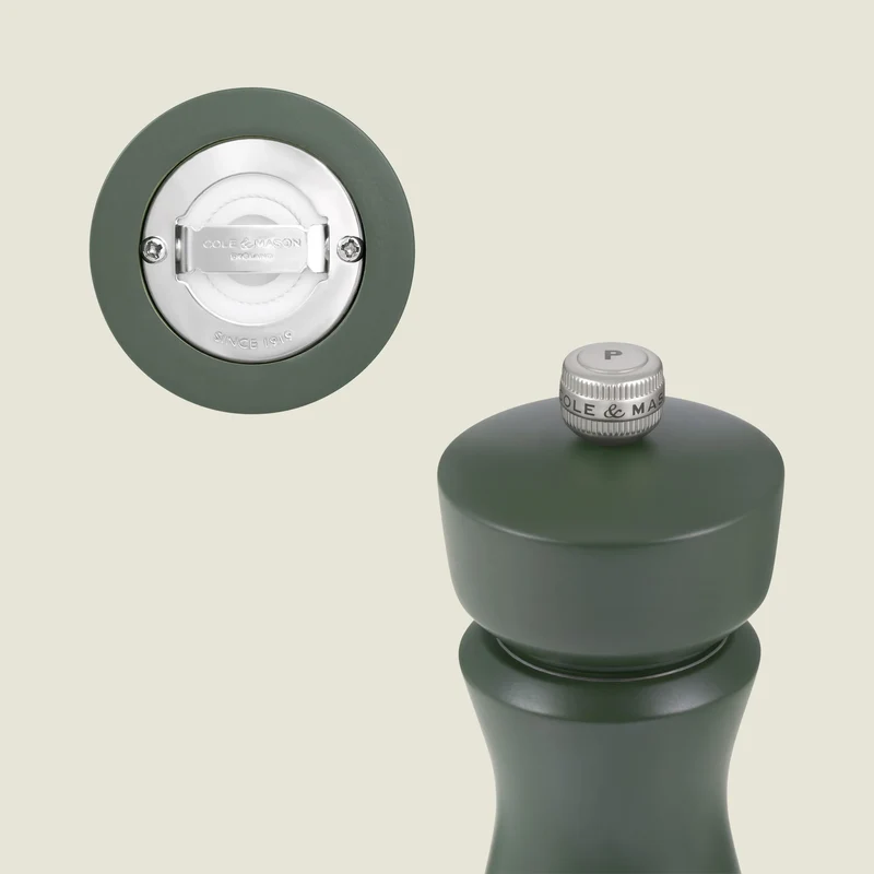 Macina sale e pepe Kenton - Verde Rosmarino H 15 cm