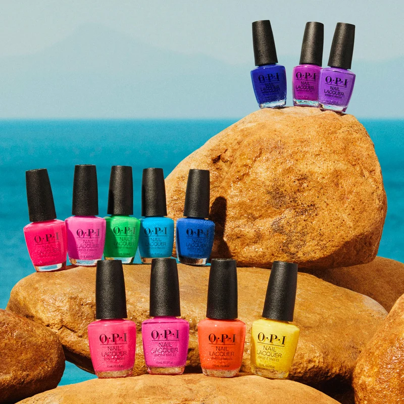 Opi Nail Lacquer Summer Collection Dopa-Mani 15ml - vernis à ongles rose vif