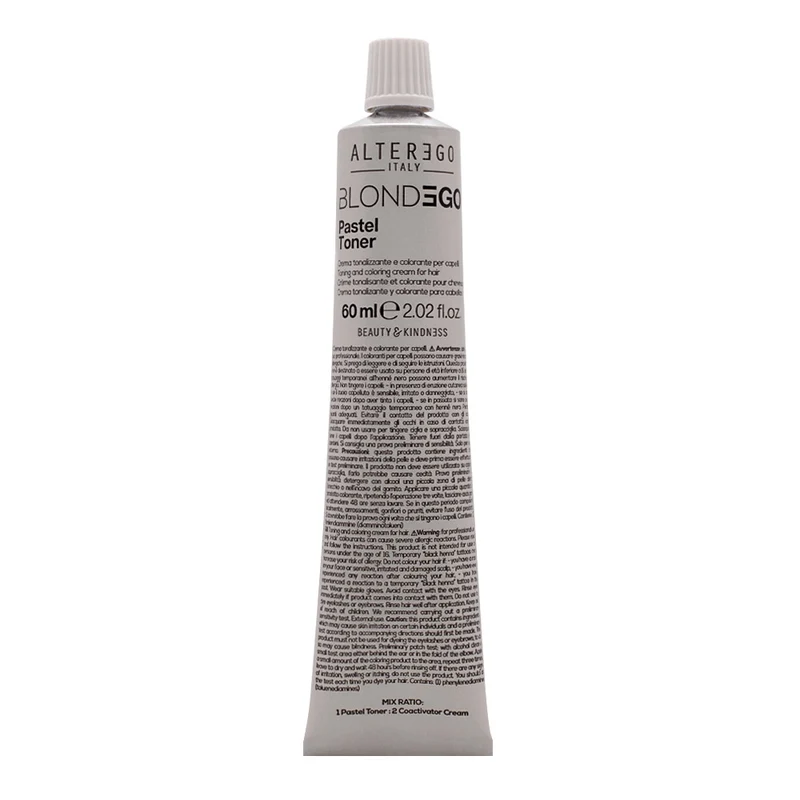 Alterego Blondego Pastel Toner Mauve Denim 60ml - crème tonifiante et colorante