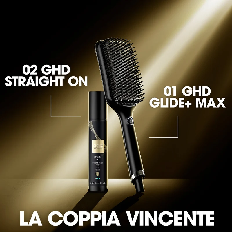 Ghd Glide+ Max - brosse chauffante lissante