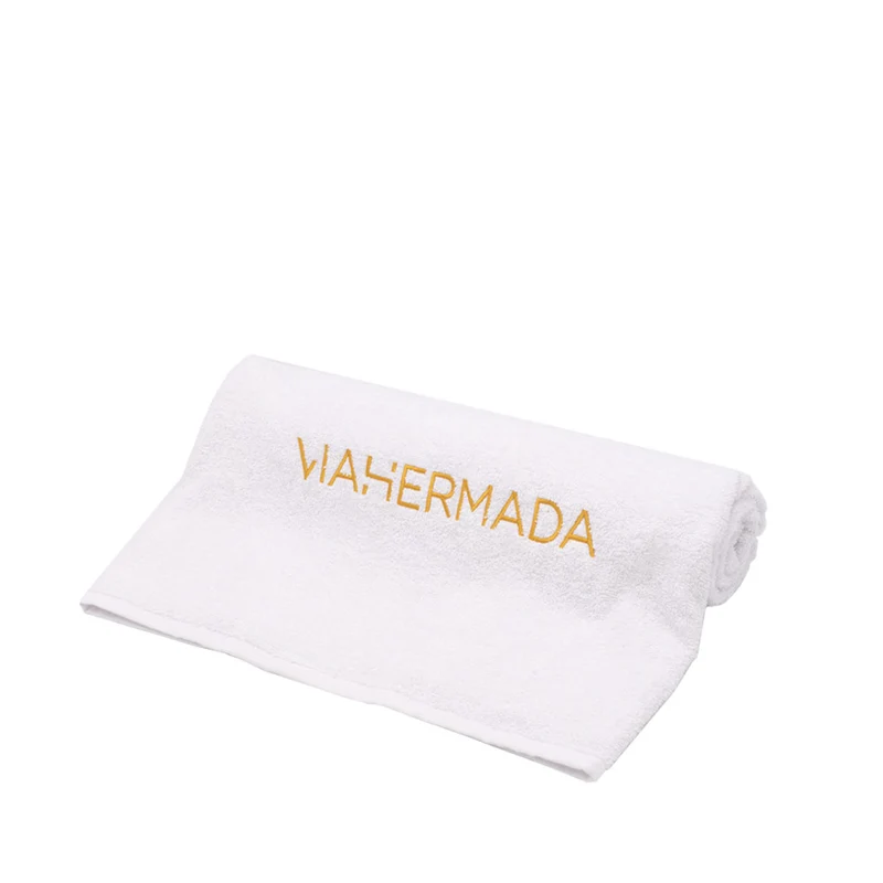VIAHERMADA Serviette de Plage Blanche EN CADEAU