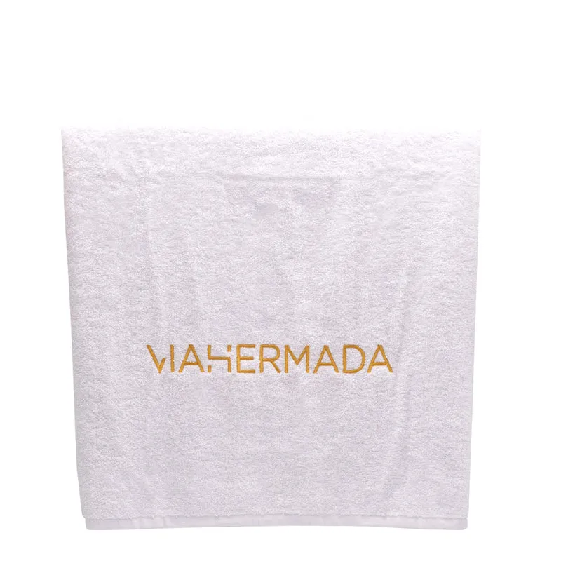 VIAHERMADA Serviette de Plage Blanche EN CADEAU
