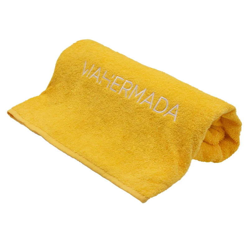 VIAHERMADA Serviette de plage Jaune EN CADEAU