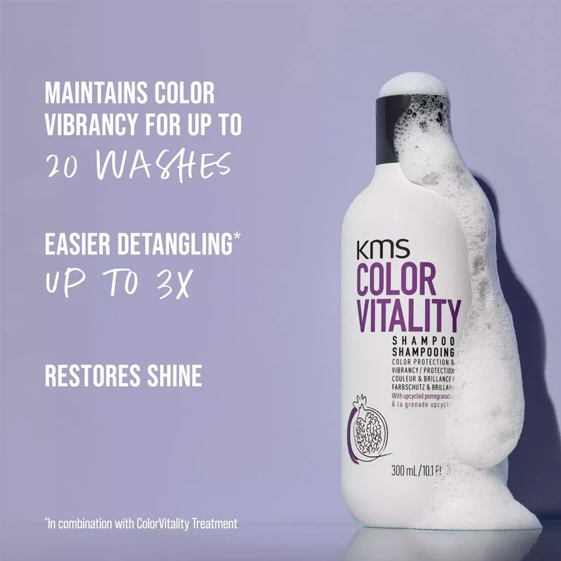 KMS Color Vitality Shampoo 75ml - shampooing cheveux colorés
