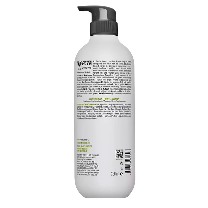 KMS Add Volume Shampoo 75ml - shampooing volumisant cheveux fins à moyens
