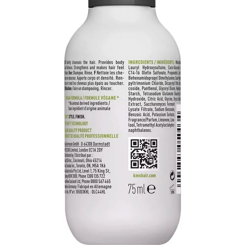 KMS Add Volume Styling Foam 75ml - mousse coiffante pour cheveux mi-fins sans volume