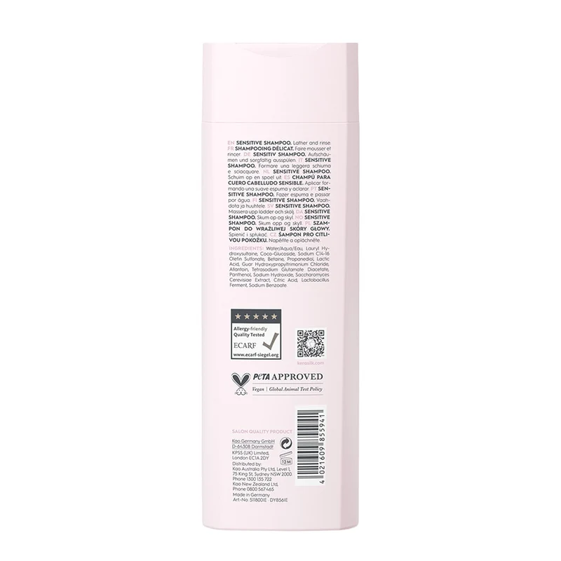 Kerasilk Sensitive Shampoo 250ml - shampooing cuir chevelu sensible