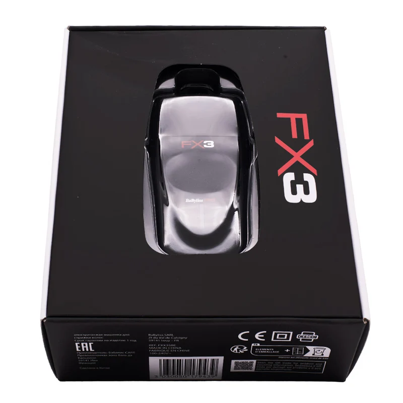 Hair Gallery Resi Come Nuovi Babyliss Pro 4Artist Shaver FX3 - involucro esterno danneggiato