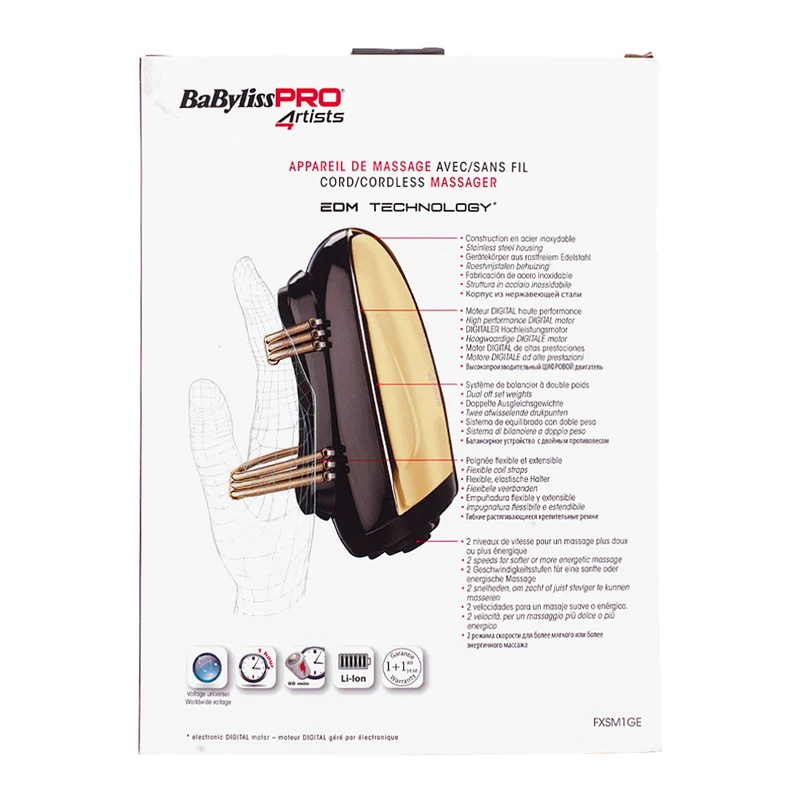 Hair Gallery Resi Come Nuovi Babyliss Pro 4Artist Viber FXSM1GE Gold - imballaggio esterno ed interno danneggiati