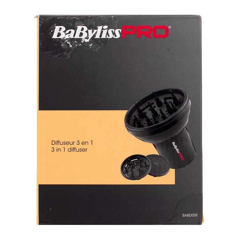Hair Gallery Resi Come Nuovi Babyliss Pro Diffusore Universale 3 in 1 - imballaggio danneggiato e sporco