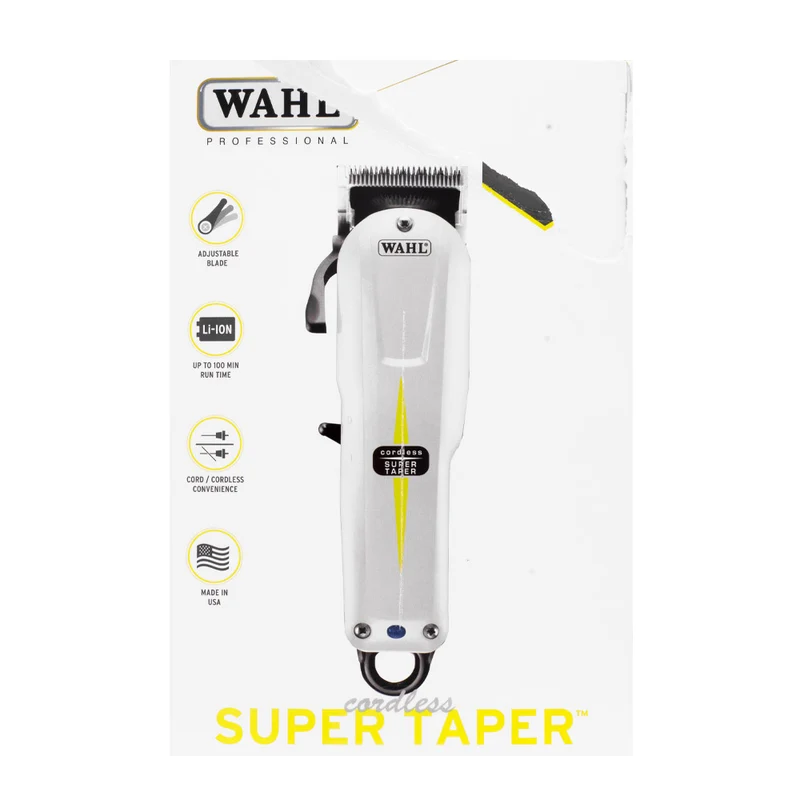 Hair Gallery Resi Come Nuovi Wahl Cordless Super Taper - imballaggio danneggiato non completo di tutti gli accessori