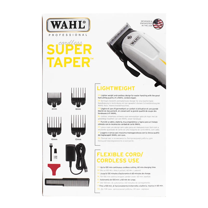 Hair Gallery Resi Come Nuovi Wahl Cordless Super Taper - imballaggio danneggiato non completo di tutti gli accessori