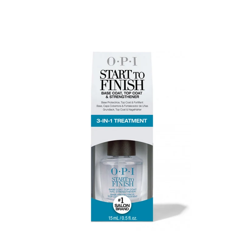 OPI Nail Lacquer NTT71 Start To Finish 3in1 15ml - renforçateur base et top coat