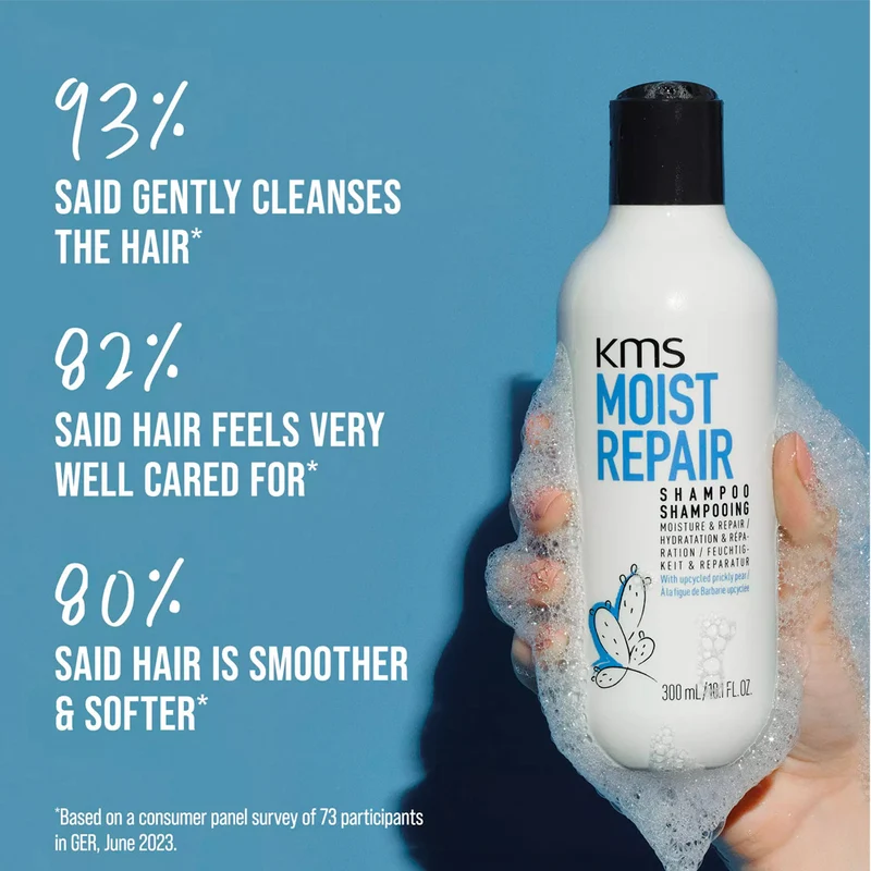 KMS Moist Repair Shampoo 75ml - shampooing restructurant