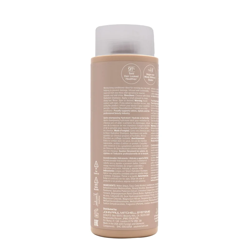Paul Mitchell Hydrate Sheer Hydration Conditioner 300ml - après-shampoing hydratant