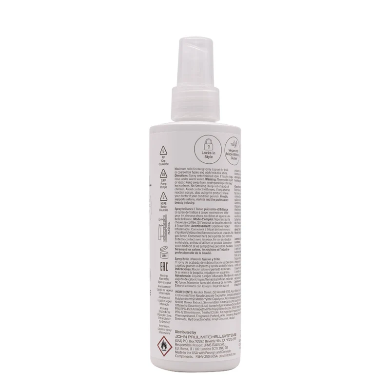 Paul Mitchell Firm Hold Freeze And Shine Hairspray 250ml - laque brillance