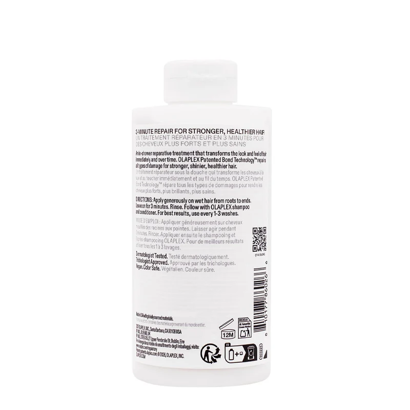 Olaplex N°3 Plus Complete Repair Treatment 250ml - soin réparateur complet