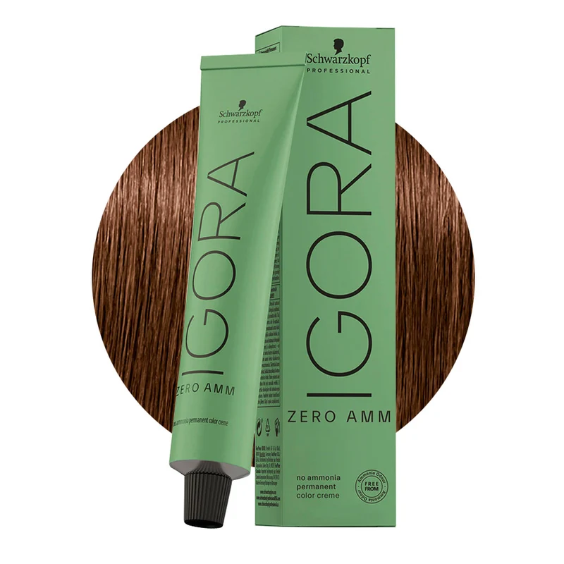Schwarzkopf Igora Zero Amm 5-60 Brun Clair Chocolat Naturel 60ml - coloration permanente sans ammoniaque