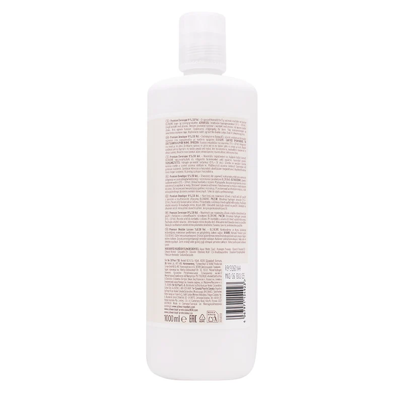 Schwarzkopf Professional Blond Me Premium Developer 9% 30Vol 1000ml - activateur oxygène