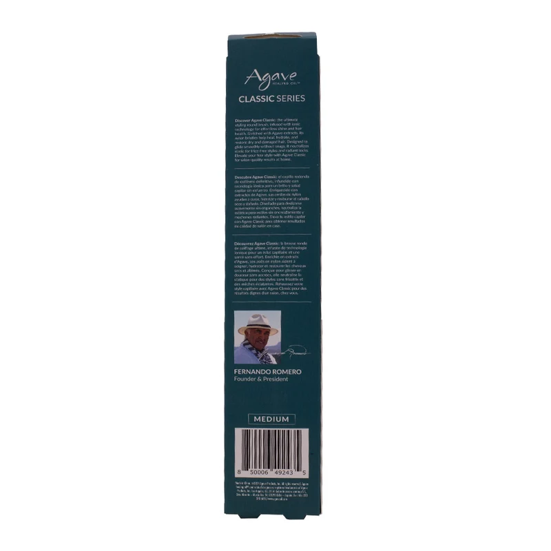 Agave Healing Oil Classic Round Brush Medium - brosse