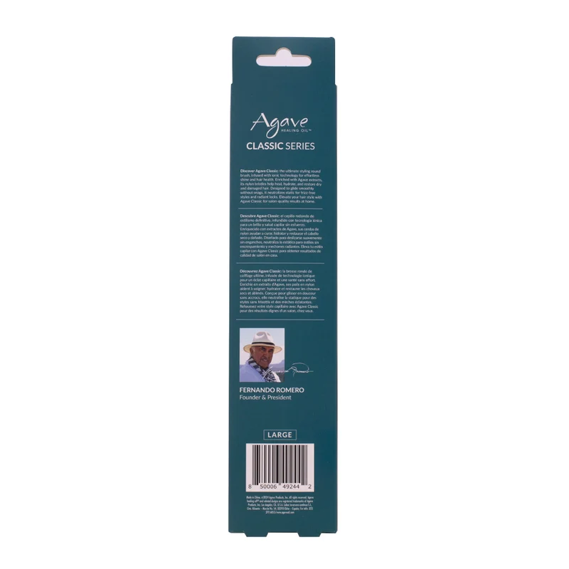 Agave Healing Oil Classic Round Brush Large - brosse