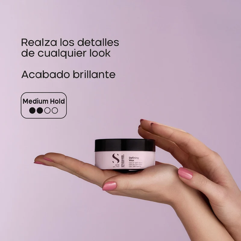 Alfaparf Milano Semi Di Lino Style&Care Defining Wax 75ml - cire souple tenue moyenne