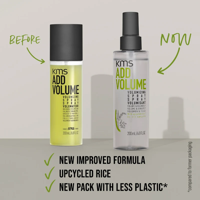 KMS Add Volume Volumizing Spray 200ml - spray volumisant