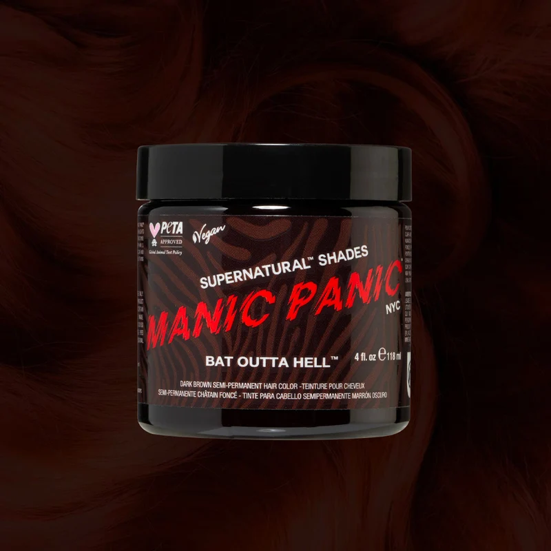 Manic Panic Supernaturals Bat Outta Hell 118ml - crème colorante semi-permanente