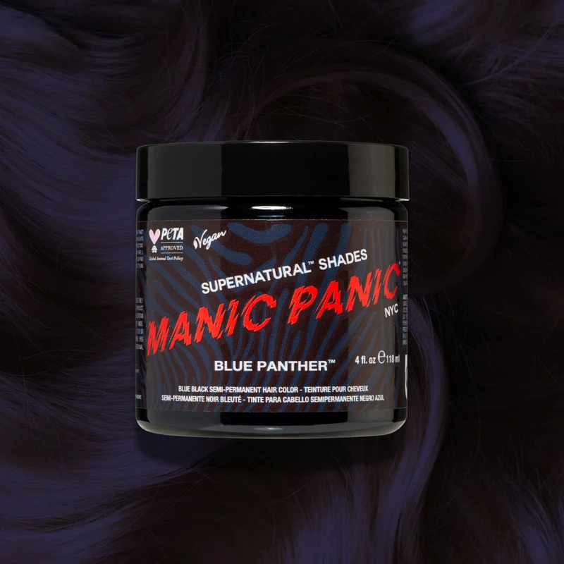 Manic Panic Supernaturals Blue Panther 118ml - crème colorante semi-permanente