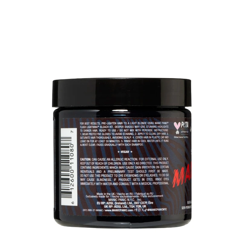 Manic Panic Supernaturals Blue Panther 118ml - crème colorante semi-permanente