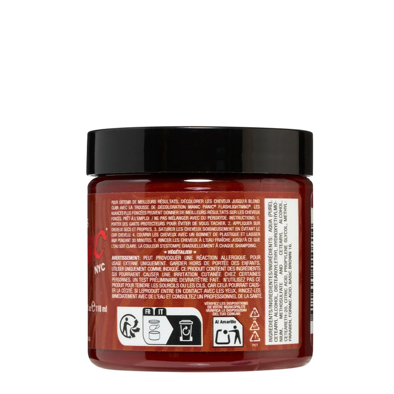 Manic Panic Supernaturals Tiger Eye 118ml - crème colorante semi-permanente