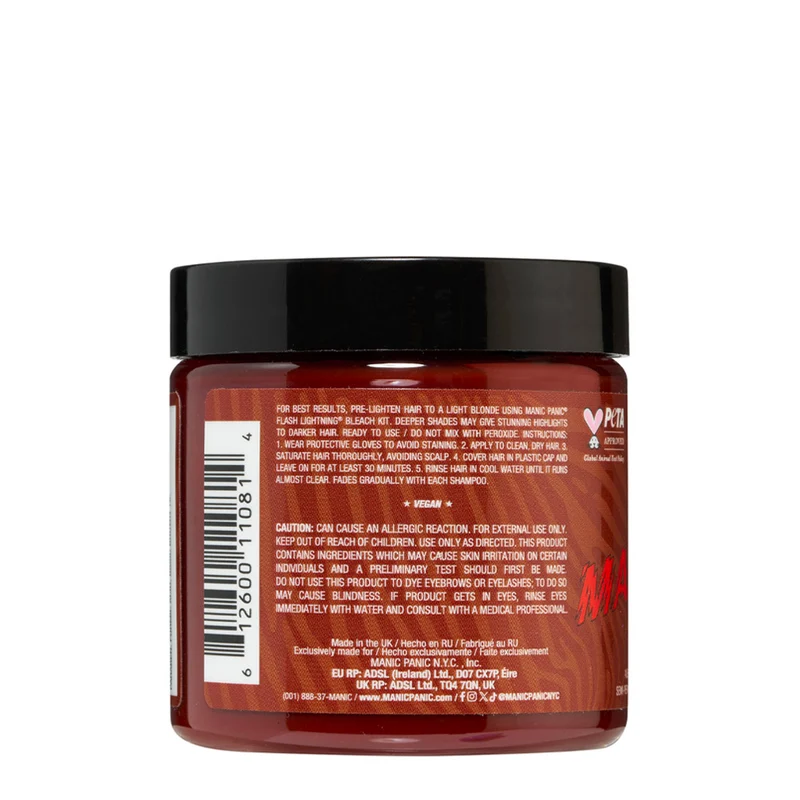 Manic Panic Supernaturals Tiger Eye 118ml - crème colorante semi-permanente