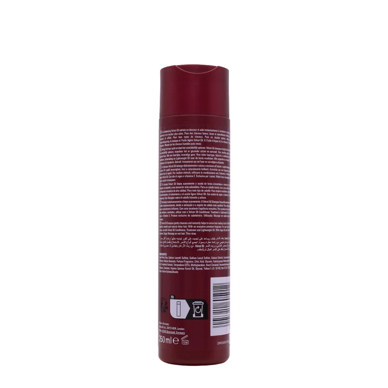 Kadus Velvet Oil Shampoo 250ml - shampooing restructurant