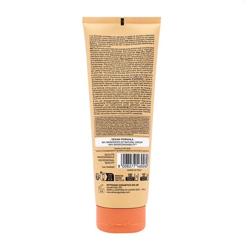 Alterego Passion Color Mask Silver Shimmer 250ml - masque colorant nourissant