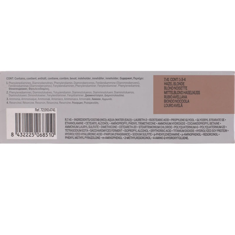 Revlon Professional Revlonissimo Colorcosmetique 7.41 Hazel Blonde 60ml - coloration permanente