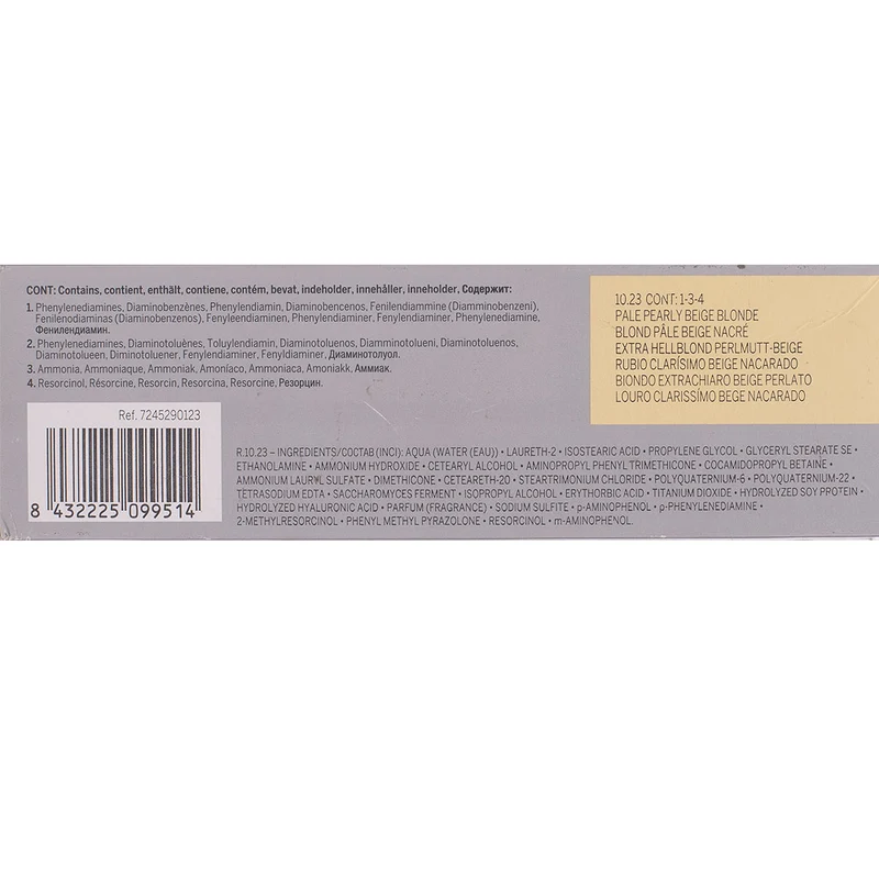 Revlon Professional Revlonissimo Colorcosmetique 10.23 Pale Pearly Beige Blonde 60ml - coloration permanente