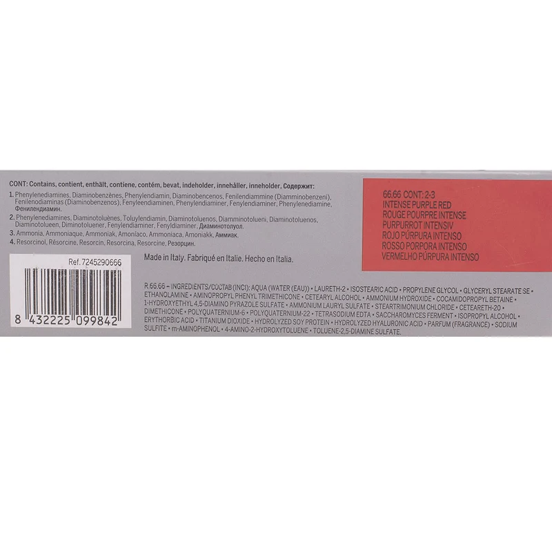 Revlon Professional Revlonissimo Colorcosmetique 66.66 Intense Purple Red 60ml - coloration permanente