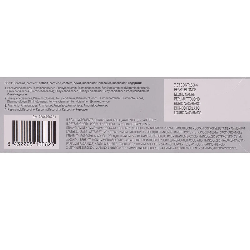 Revlon Professional Revlonissimo Colorcosmetique 7.23 Pearl Blonde 60ml - coloration permanente