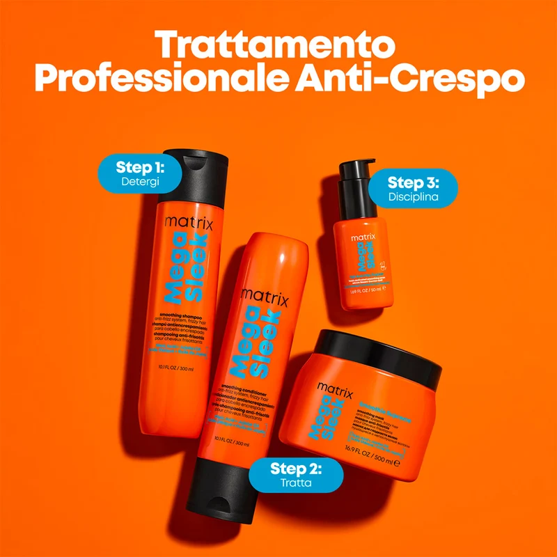 Matrix Haircare Mega Sleek Conditioner 300ml - conditionneur anti-frisottis