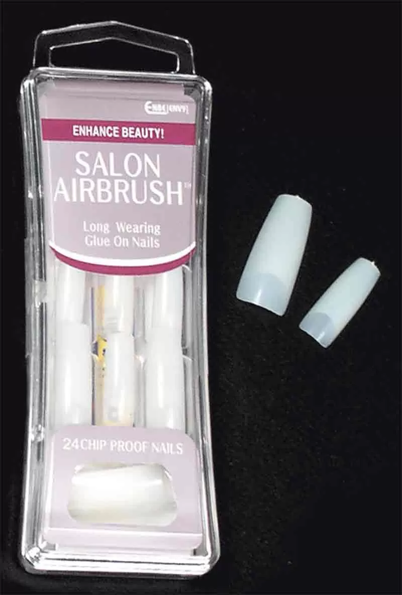 Faux Ongles Naturels X40 Av Colle