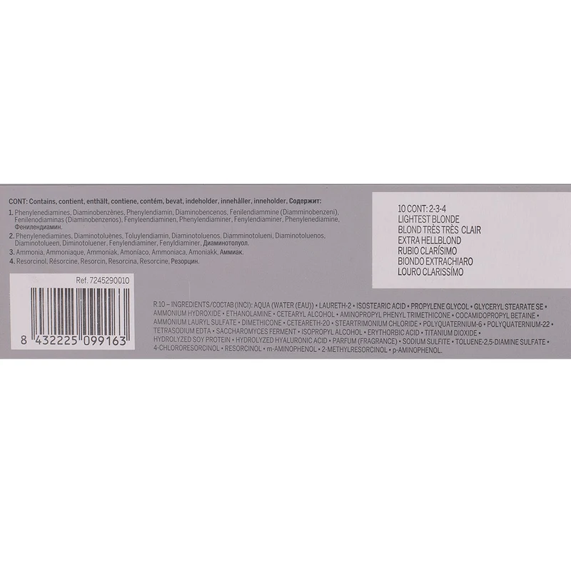 Revlon Professional Revlonissimo Colorcosmetique 10 Lightest Blonde 60ml - coloration permanente