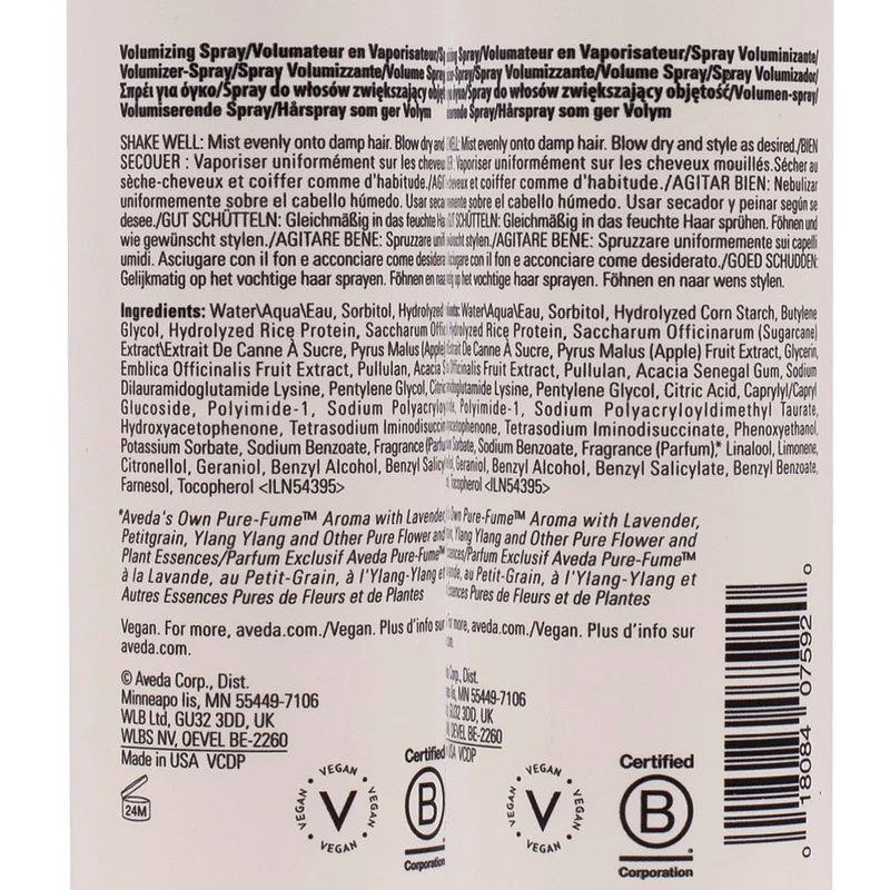 Aveda Styling Abundant Blowout 150ml - spray volumateur