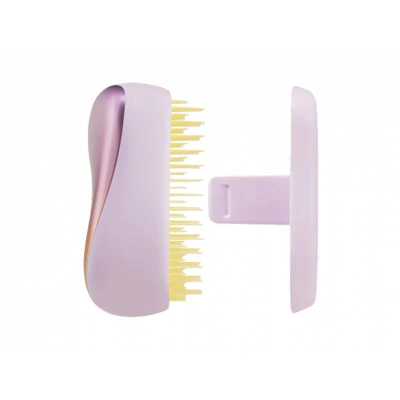 Tangle Teezer Compact Styler Lilac Yellow Chrome - Brosse démêlante