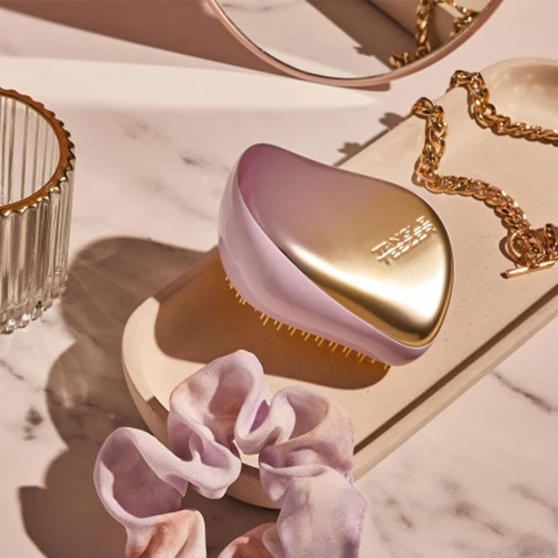 Tangle Teezer Compact Styler Lilac Yellow Chrome - Brosse démêlante